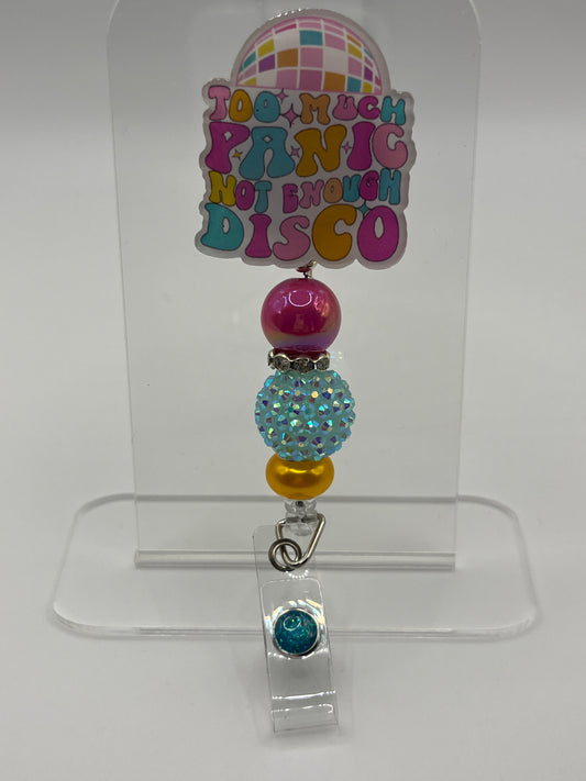 Too Much Panic Not Enough Disco