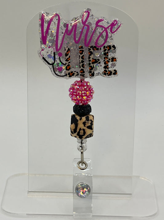 Nurse Life-Cheetah Bead