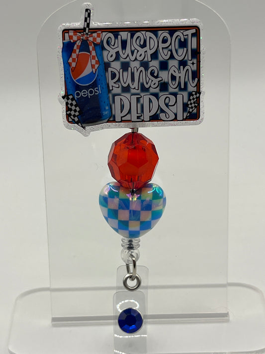 Suspect Runs on Pepsi