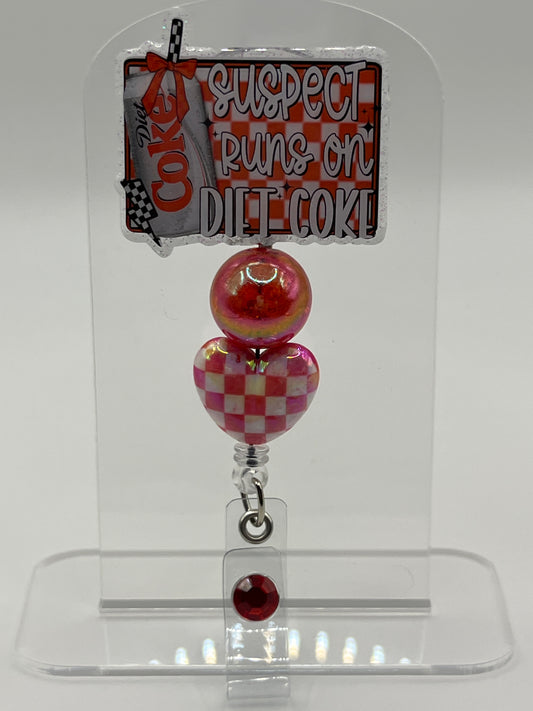 Suspect Runs on Diet Coke