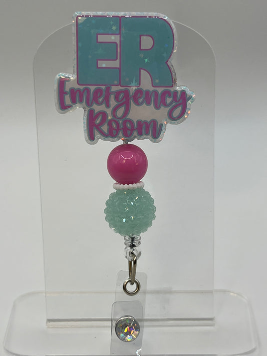 Emergency Room-Pink and Light Blue