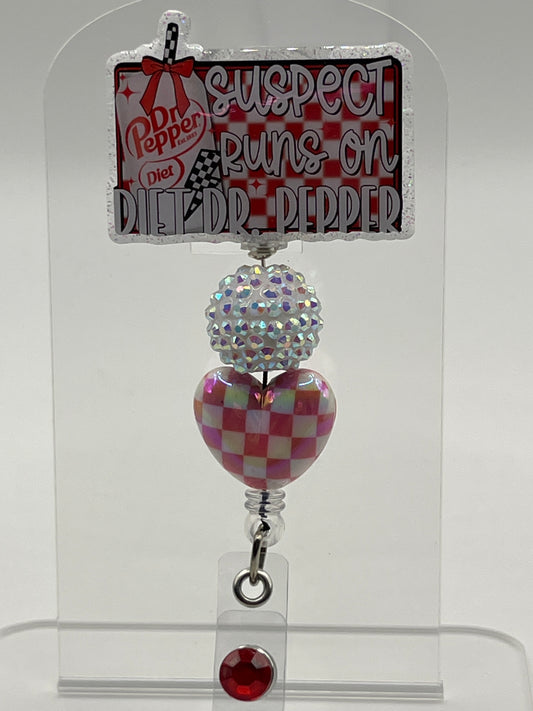 Suspect Runs on Diet Dr. Pepper