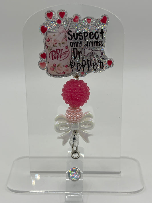 Suspect Only Drinks Dr. Pepper