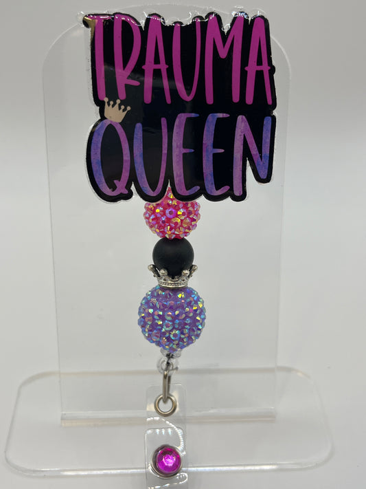 Trauma Queen-Black and Purple