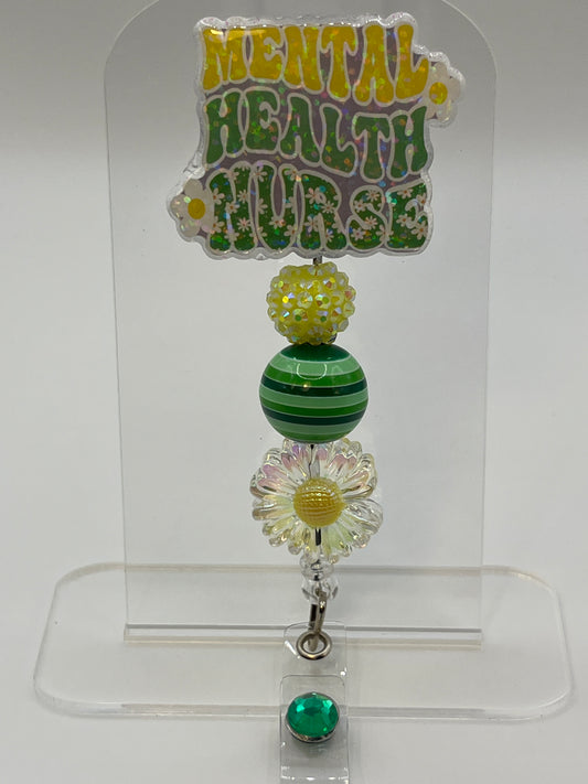 Mental Health- Green and Yellow