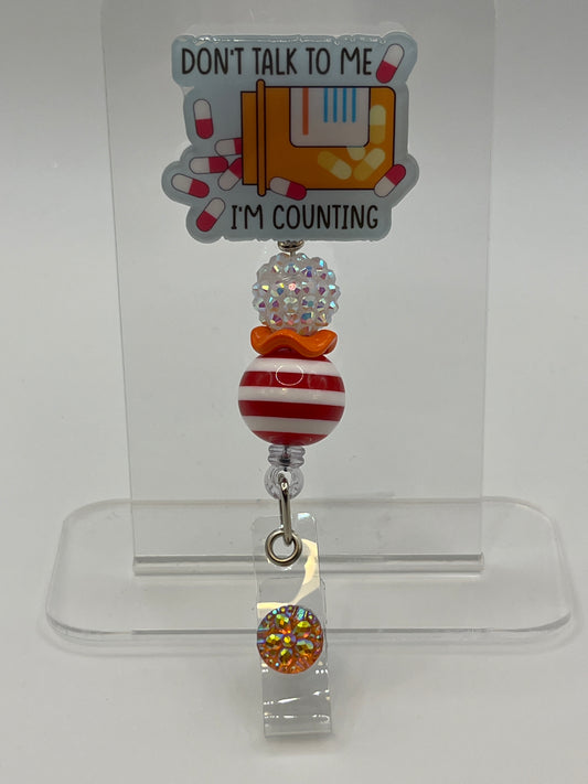 Don’t Talk To Me, I’m Counting!