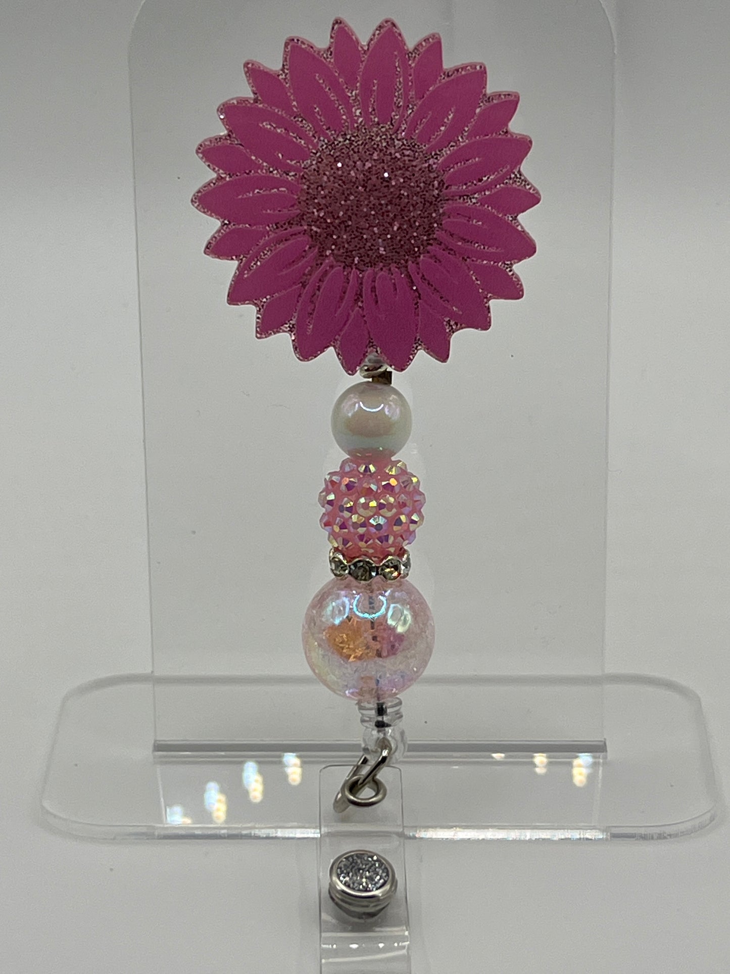 Sunflower- Pink Glitter