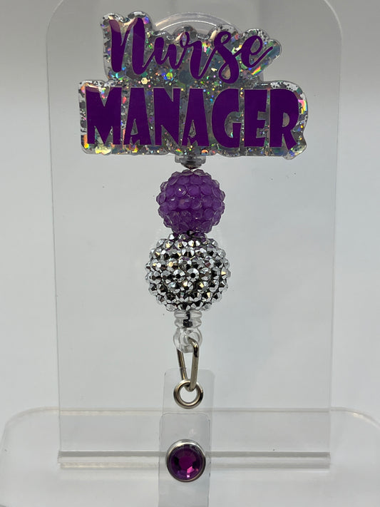 Nurse Manger-Purple