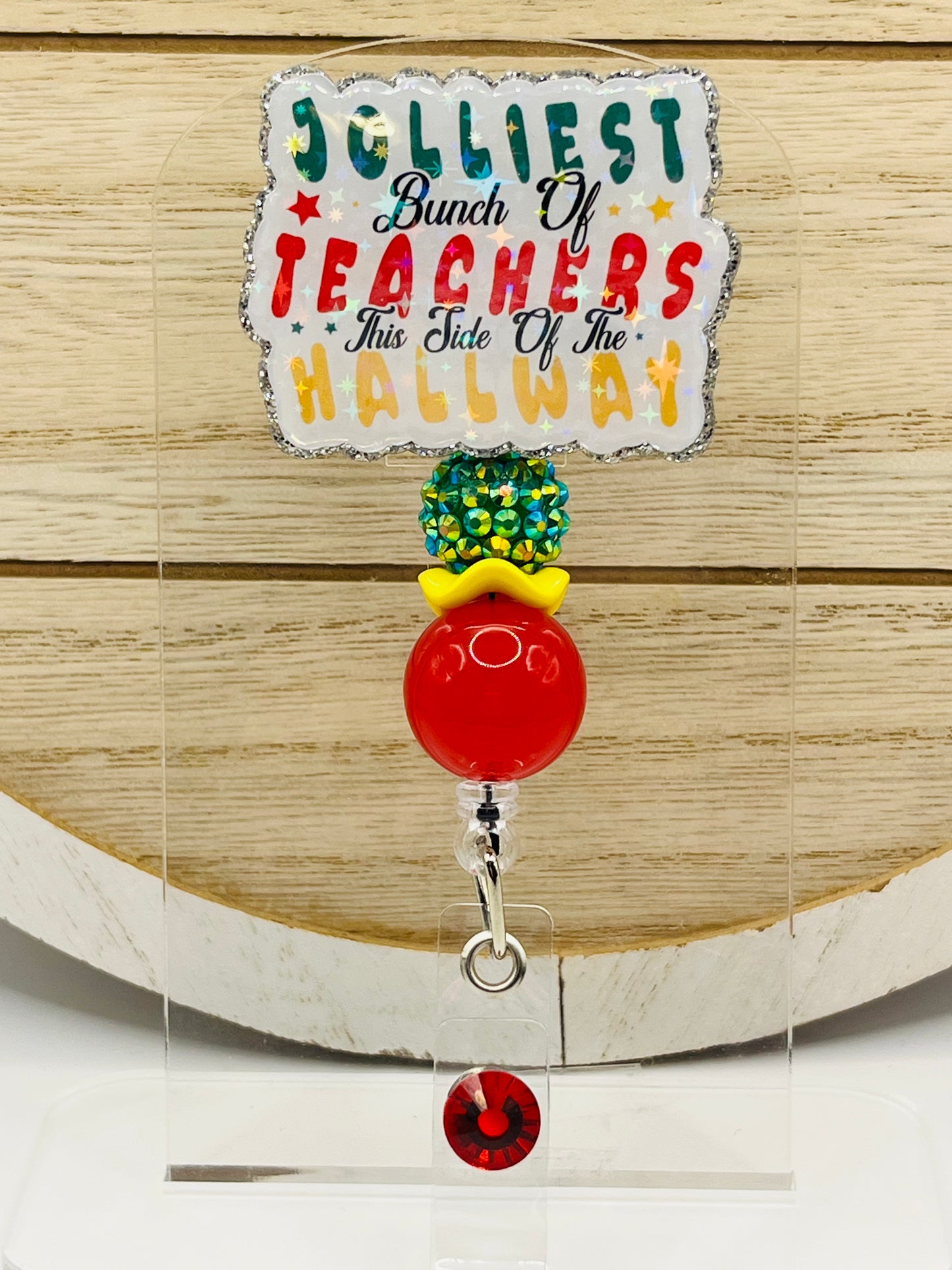 Jolliest Bunch of Teachers This Side of the Hallway