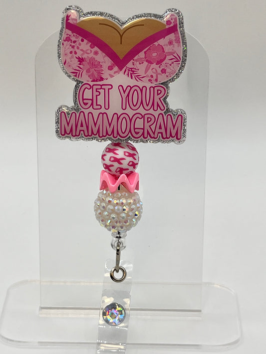 Get Your Mammogram-Floral-Light Complexion