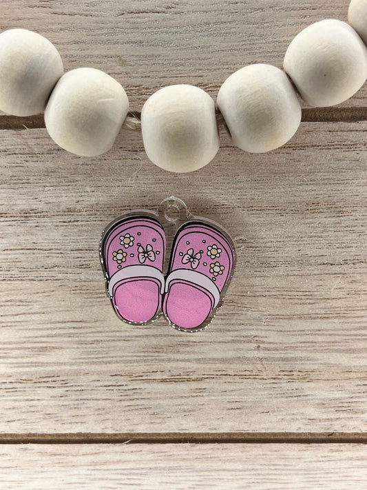 Pink Crocs