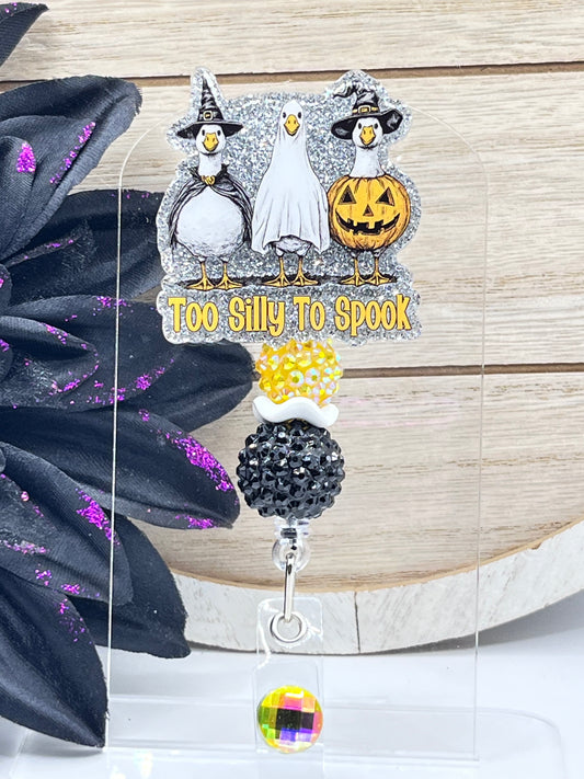 Too Silly to Spook-Geese