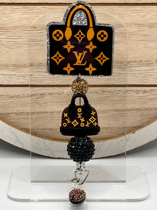 Designer Purse LV-Brown