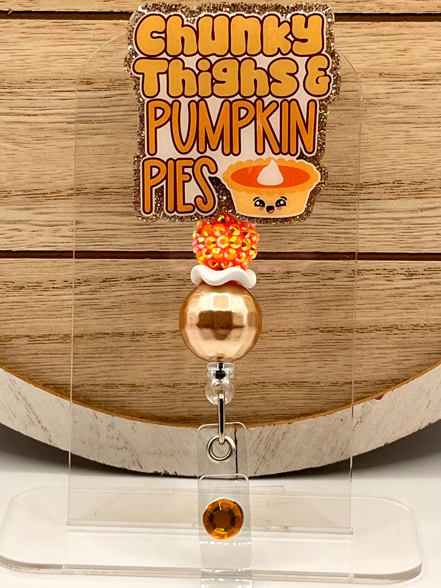 Chunky Thighs and Pumpkin Pies-White Background