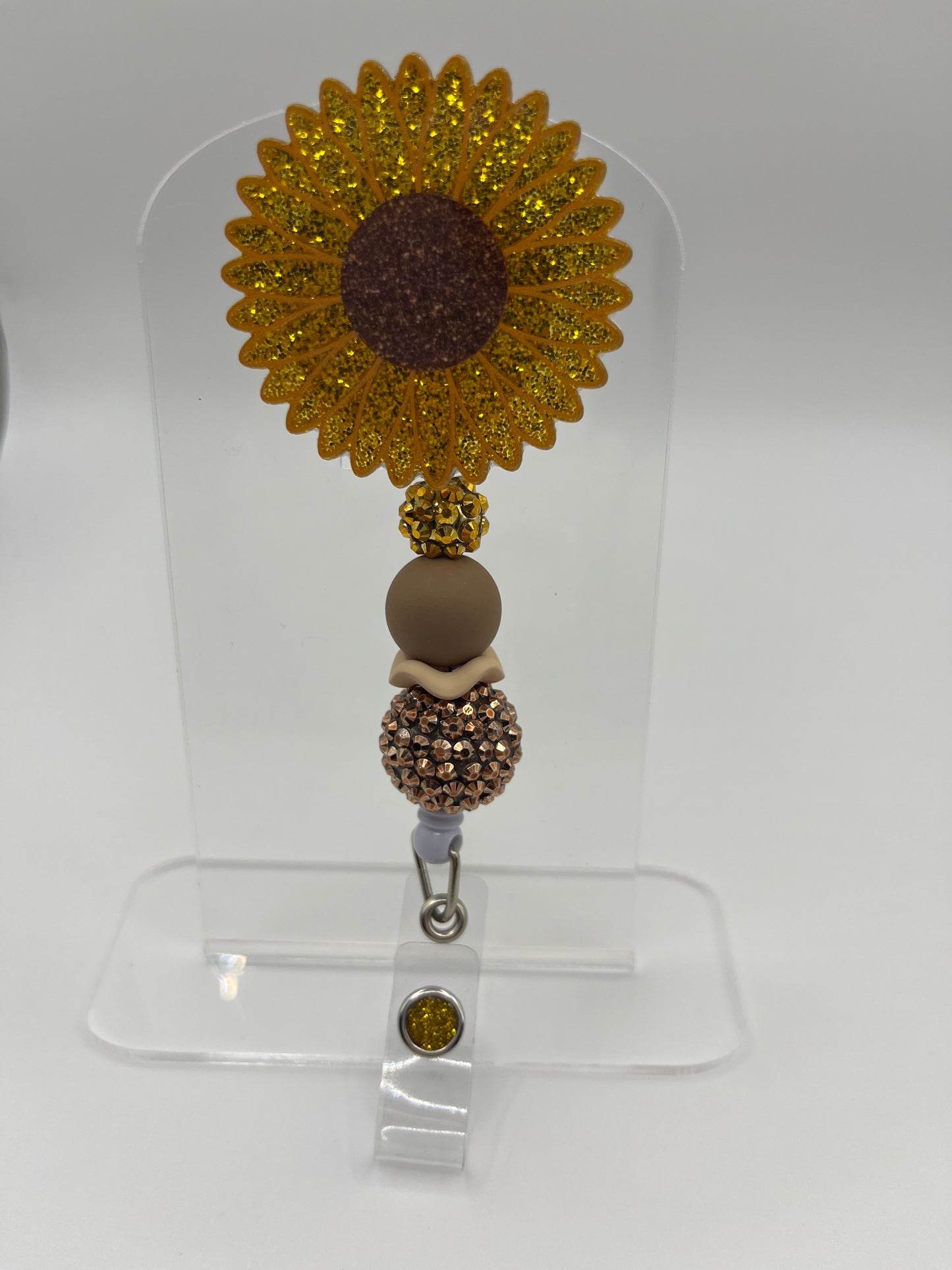 Glittery Sunflower