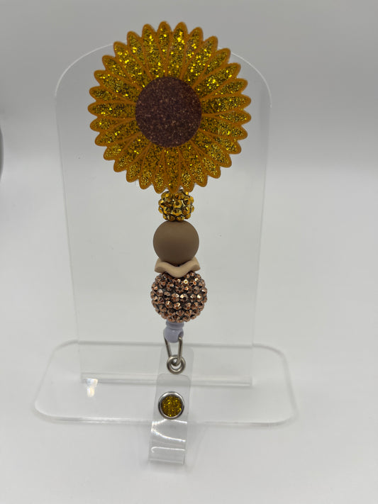 Glittery Sunflower