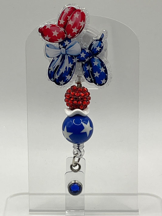 Balloon Dog- Stars & Stripes