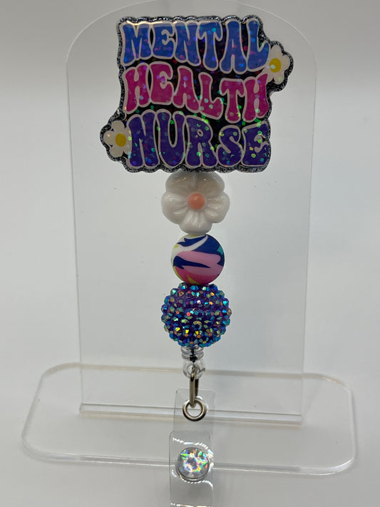 Mental Health-Black Glitter