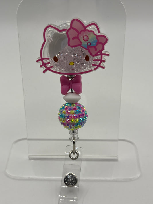 Hello Kitty- Pink Multicolor Bead