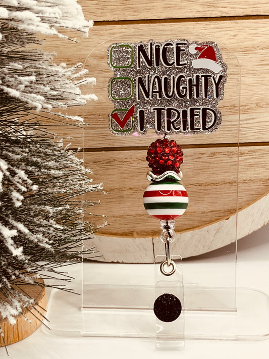 Naughty, Nice, I Tried
