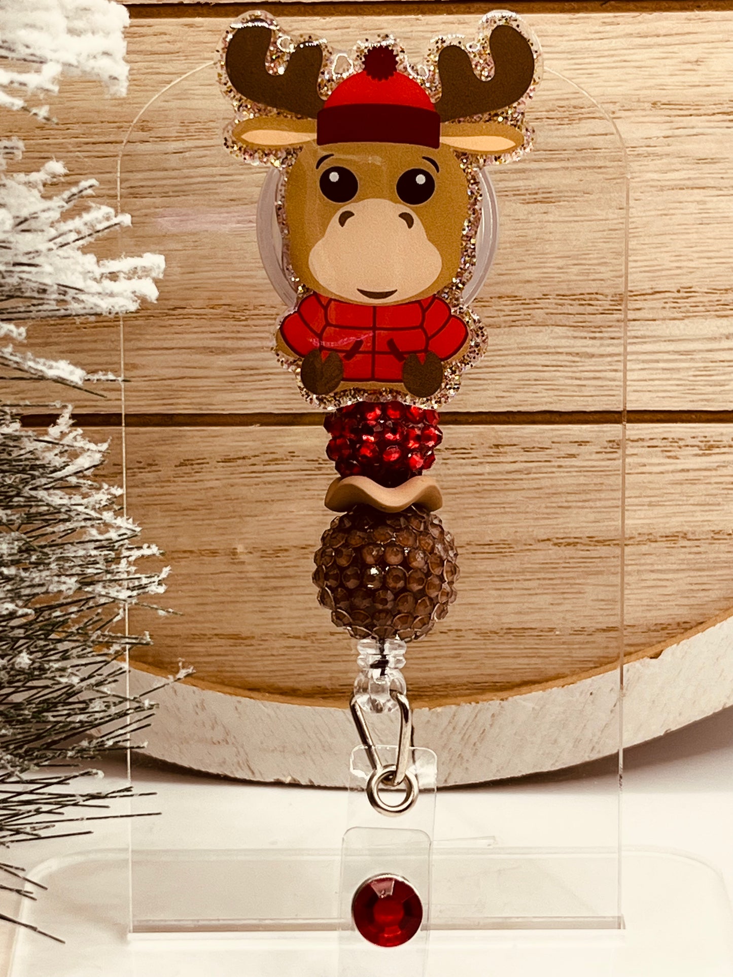 Moose With Puffer Coat