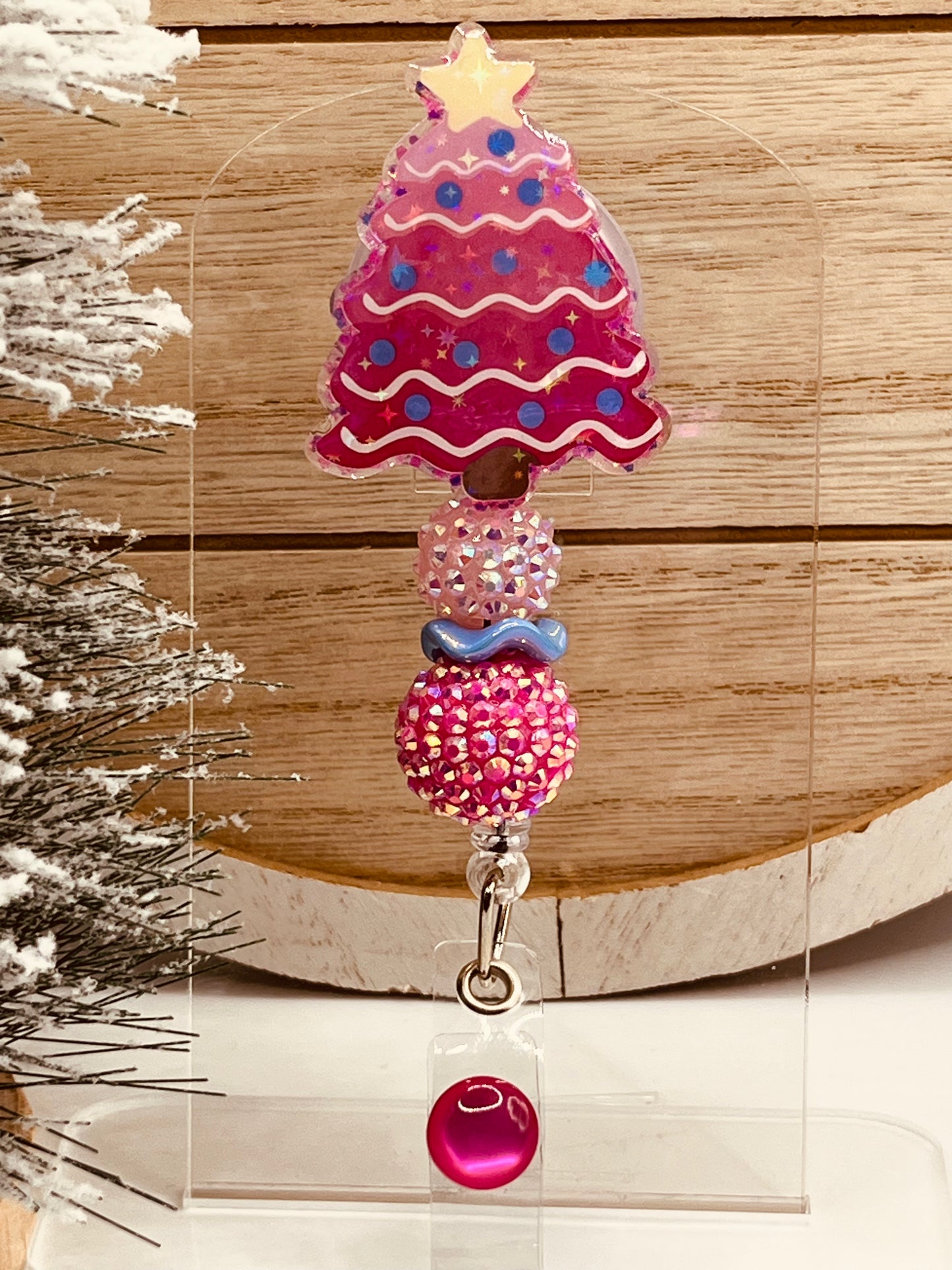 Pink Christmas Cookie