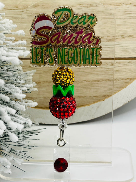 Dear Santa, Let’s Negotiate