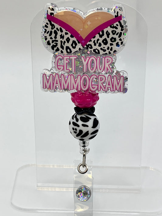 Get Your Mammogram-Cheetah Print