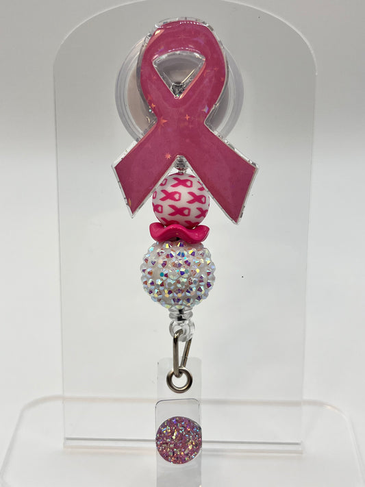 Breast Cancer Ribbon-Dark Pink