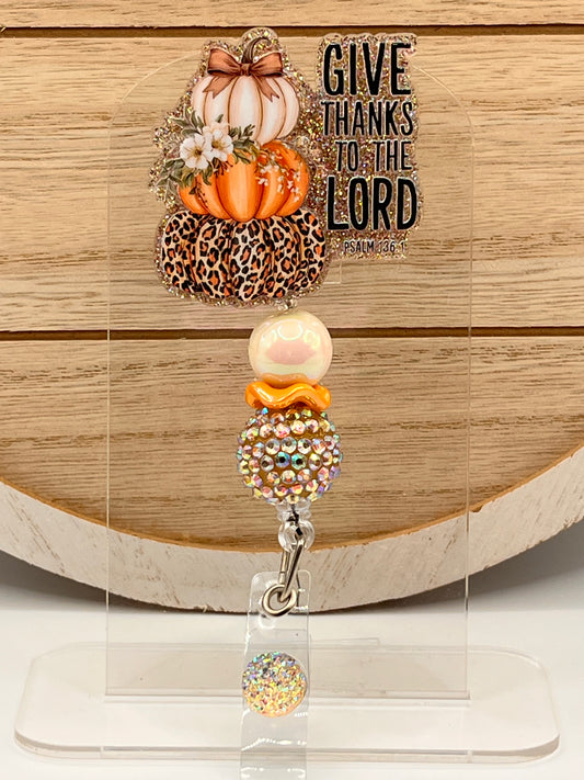 Give Thanks to the Lord